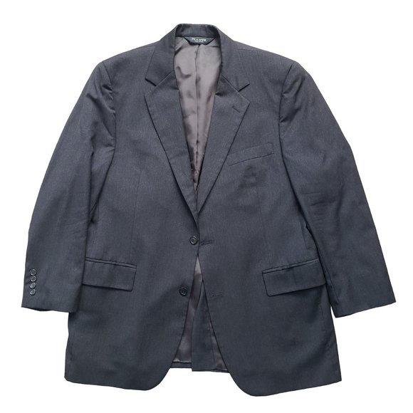 JoS A Bank Signature Collection Wool Blazer Sport Coat Men's 44R Black - Picture 1 of 11